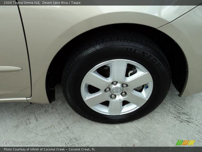 Desert Sand Mica / Taupe 2009 Toyota Sienna XLE