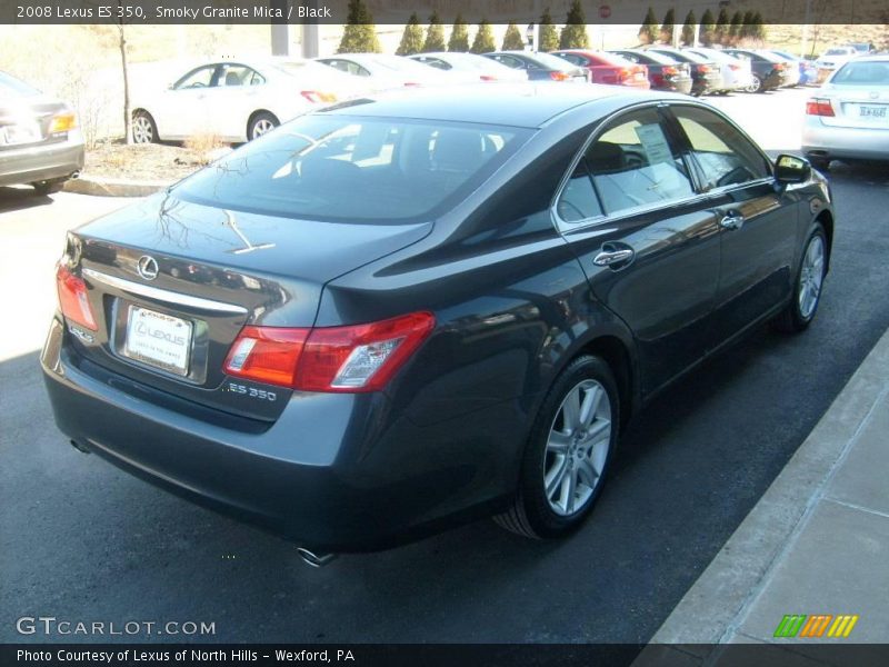Smoky Granite Mica / Black 2008 Lexus ES 350