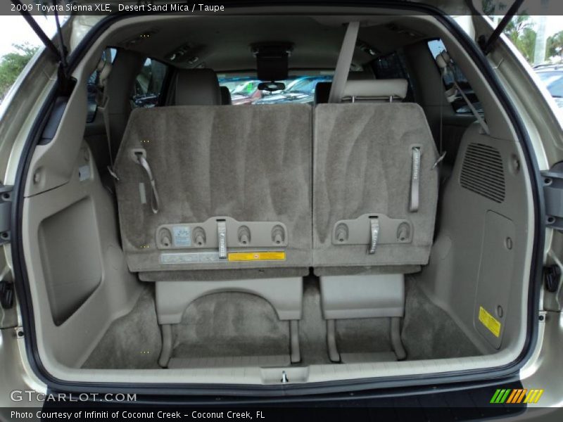 Desert Sand Mica / Taupe 2009 Toyota Sienna XLE