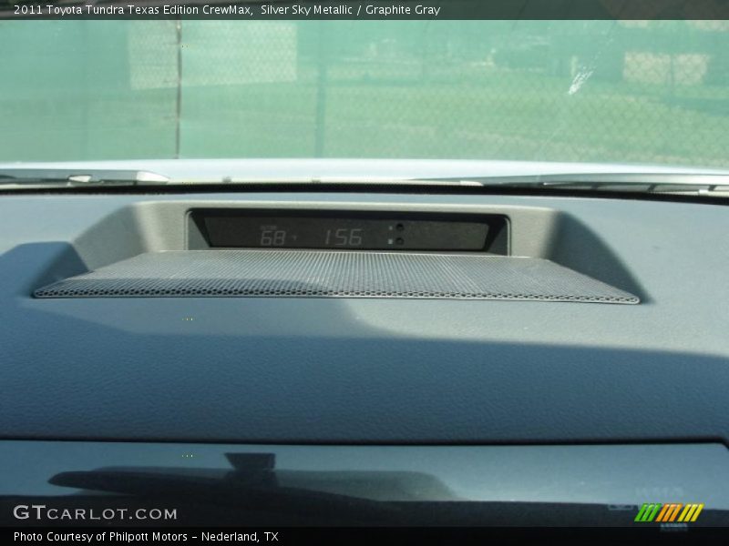 Silver Sky Metallic / Graphite Gray 2011 Toyota Tundra Texas Edition CrewMax