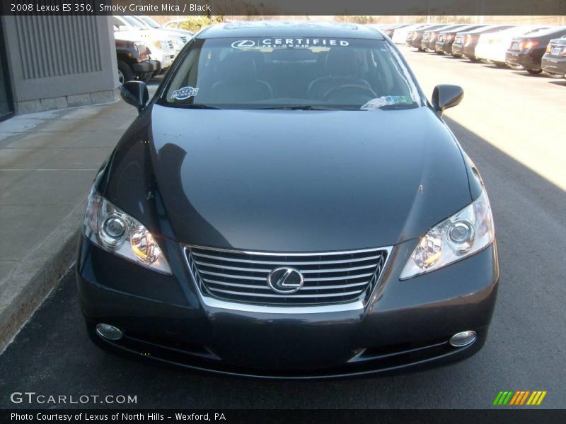 Smoky Granite Mica / Black 2008 Lexus ES 350