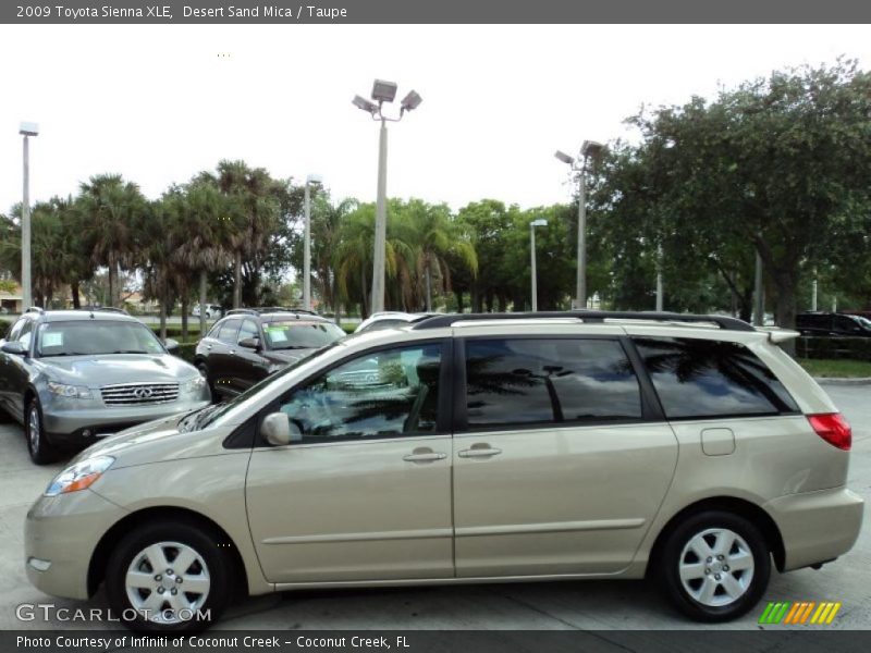  2009 Sienna XLE Desert Sand Mica