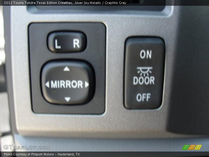 Silver Sky Metallic / Graphite Gray 2011 Toyota Tundra Texas Edition CrewMax