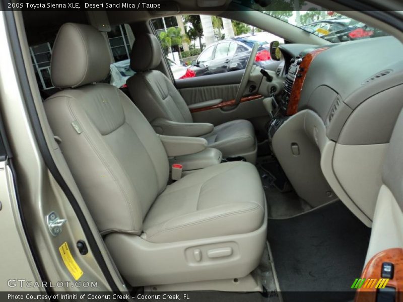  2009 Sienna XLE Taupe Interior