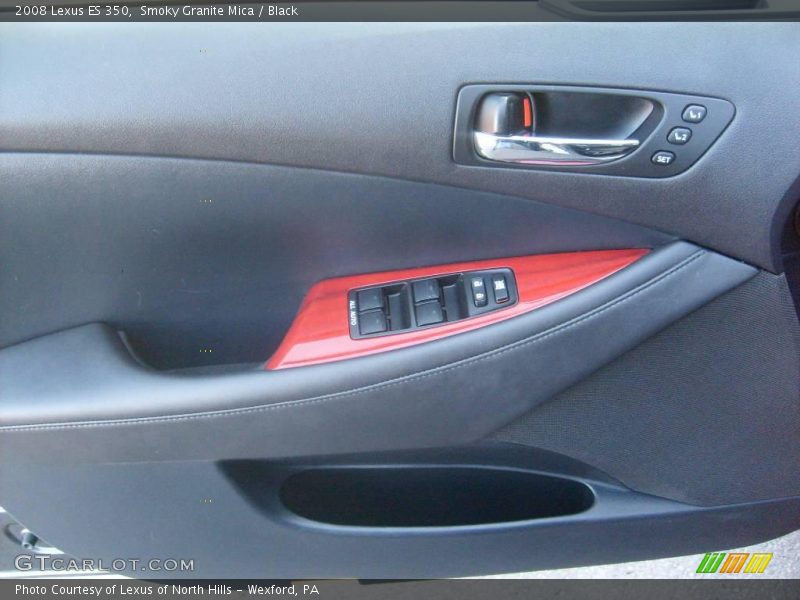 Smoky Granite Mica / Black 2008 Lexus ES 350