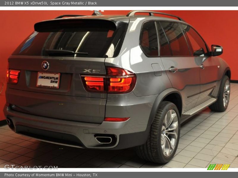 Space Gray Metallic / Black 2012 BMW X5 xDrive50i