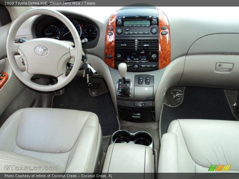 Desert Sand Mica / Taupe 2009 Toyota Sienna XLE
