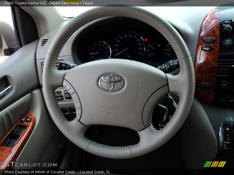  2009 Sienna XLE Steering Wheel