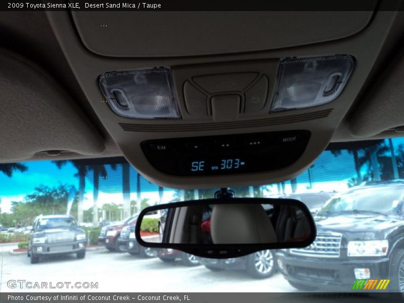 Desert Sand Mica / Taupe 2009 Toyota Sienna XLE