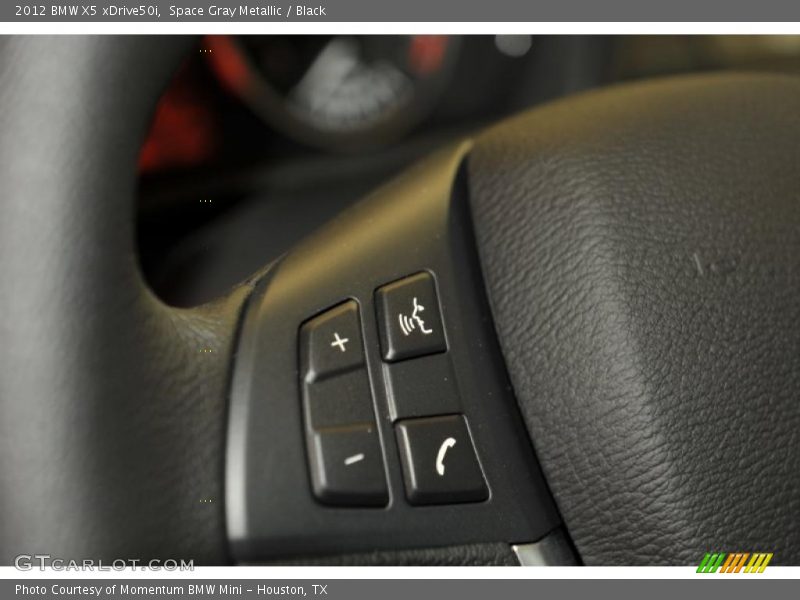 Space Gray Metallic / Black 2012 BMW X5 xDrive50i
