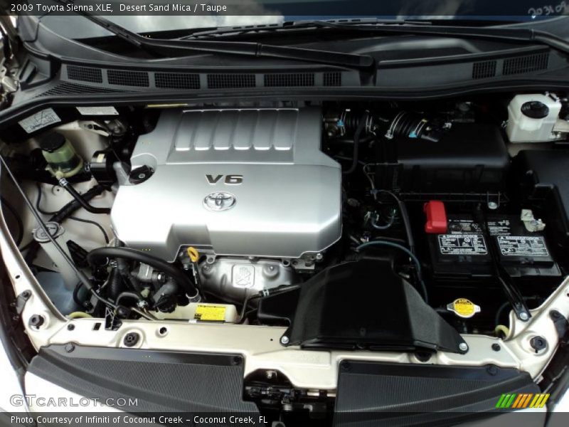  2009 Sienna XLE Engine - 3.5 Liter DOHC 24-Valve VVT-i V6