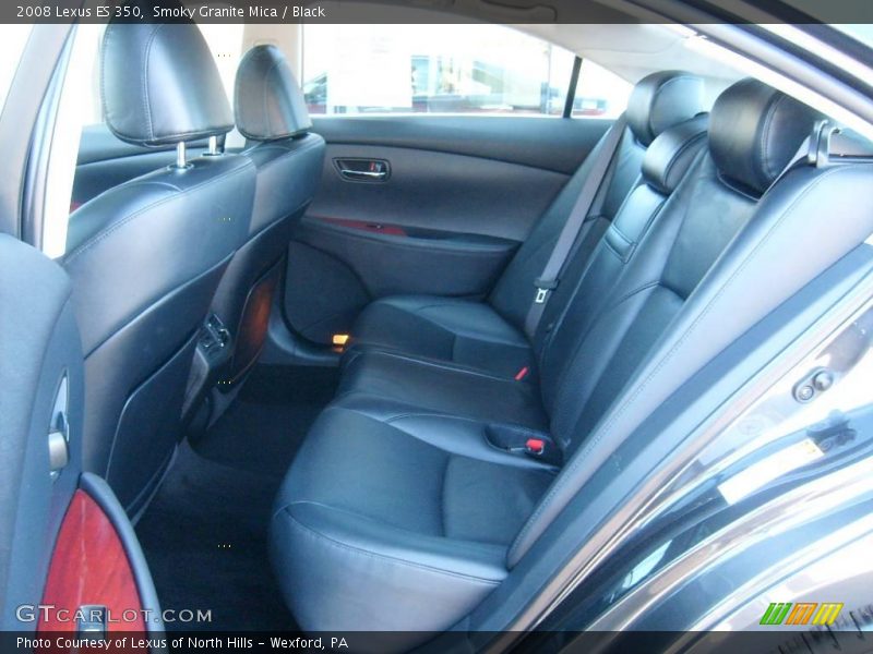 Smoky Granite Mica / Black 2008 Lexus ES 350
