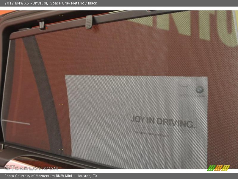 Space Gray Metallic / Black 2012 BMW X5 xDrive50i