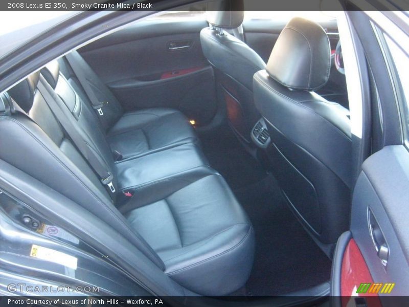 Smoky Granite Mica / Black 2008 Lexus ES 350