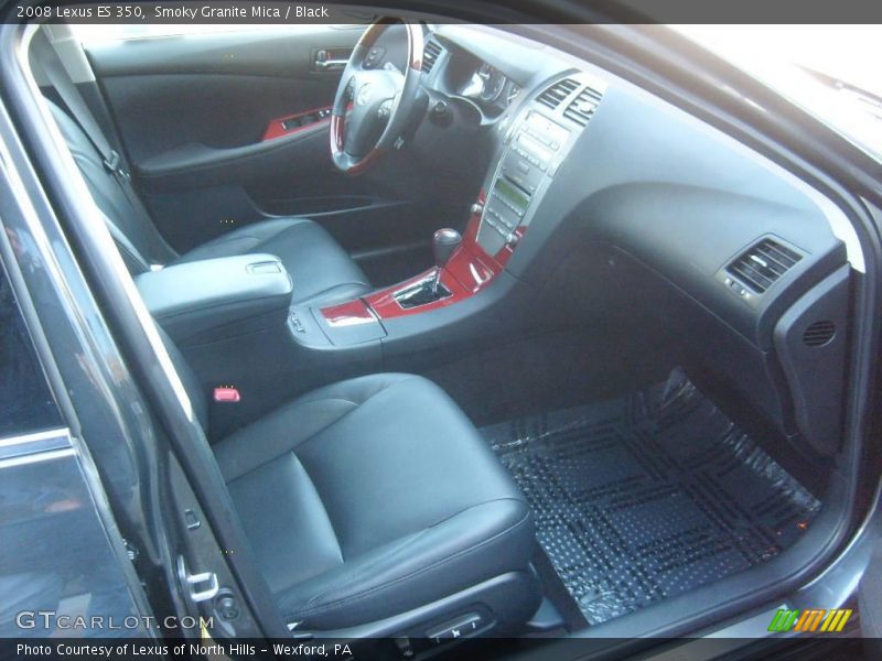 Smoky Granite Mica / Black 2008 Lexus ES 350