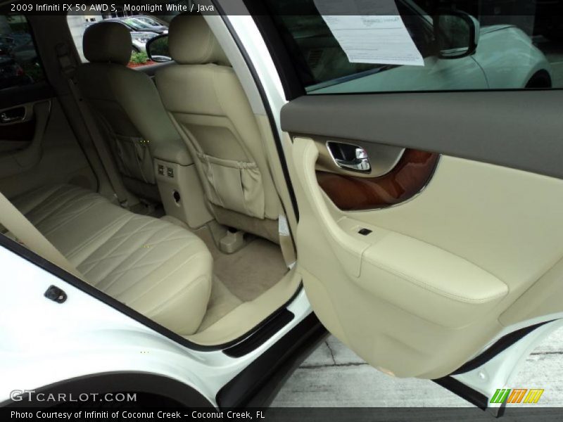 Moonlight White / Java 2009 Infiniti FX 50 AWD S