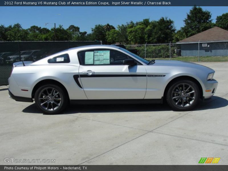  2012 Mustang V6 Mustang Club of America Edition Coupe Ingot Silver Metallic