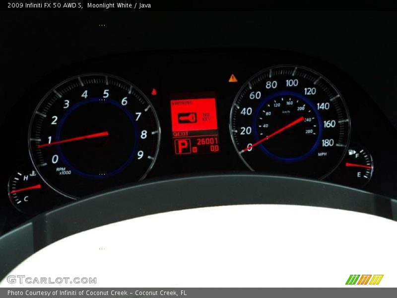  2009 FX 50 AWD S 50 AWD S Gauges