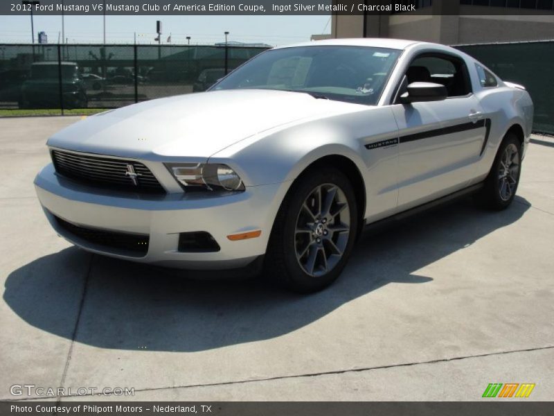 Front 3/4 View of 2012 Mustang V6 Mustang Club of America Edition Coupe