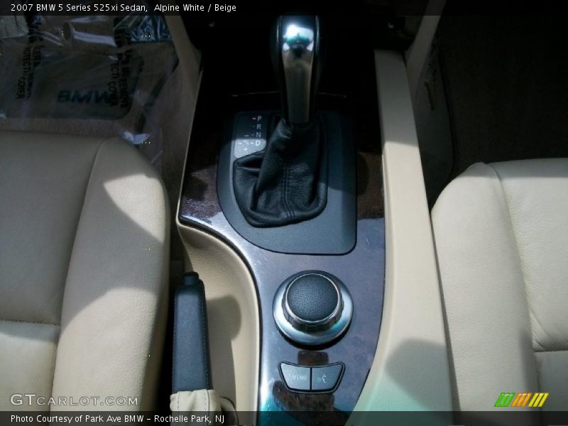 Alpine White / Beige 2007 BMW 5 Series 525xi Sedan
