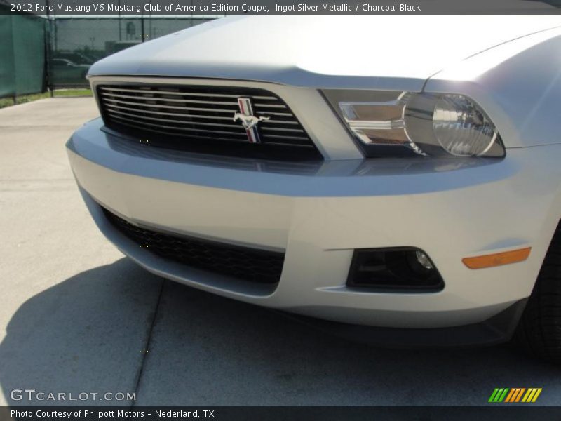 Ingot Silver Metallic / Charcoal Black 2012 Ford Mustang V6 Mustang Club of America Edition Coupe