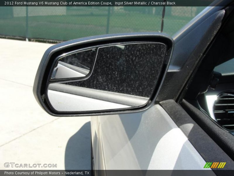 Ingot Silver Metallic / Charcoal Black 2012 Ford Mustang V6 Mustang Club of America Edition Coupe