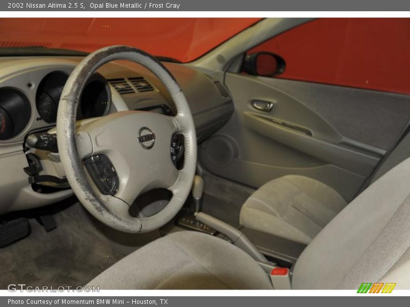 Opal Blue Metallic / Frost Gray 2002 Nissan Altima 2.5 S