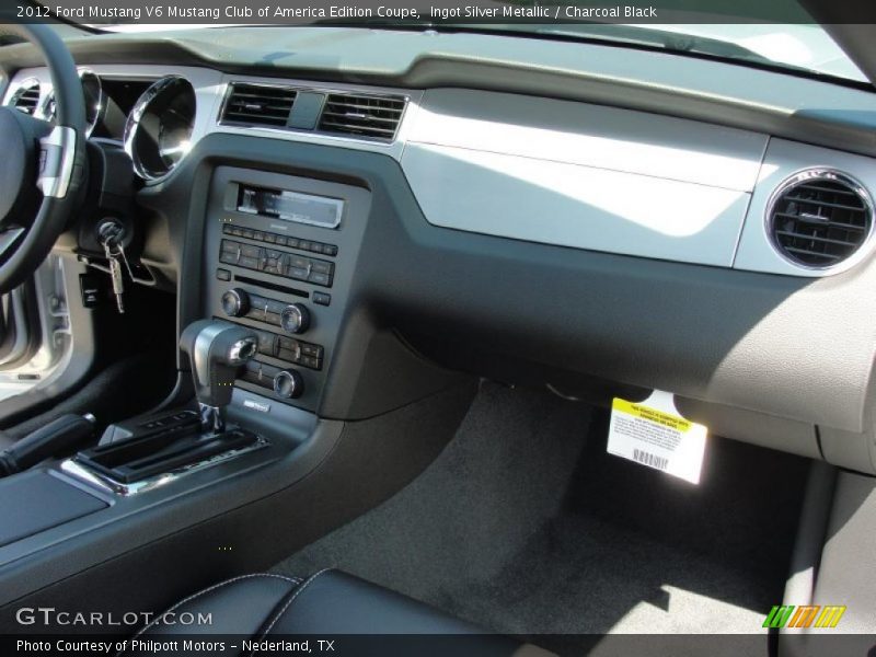 Dashboard of 2012 Mustang V6 Mustang Club of America Edition Coupe