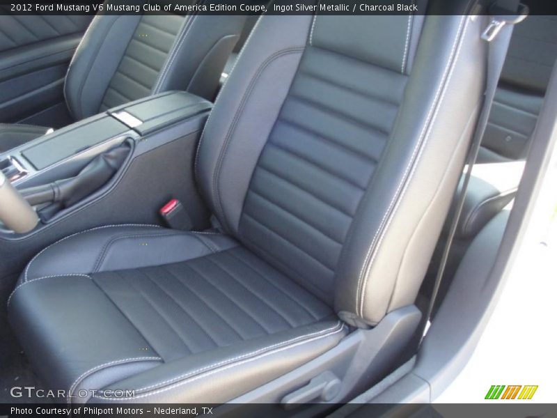 Ingot Silver Metallic / Charcoal Black 2012 Ford Mustang V6 Mustang Club of America Edition Coupe