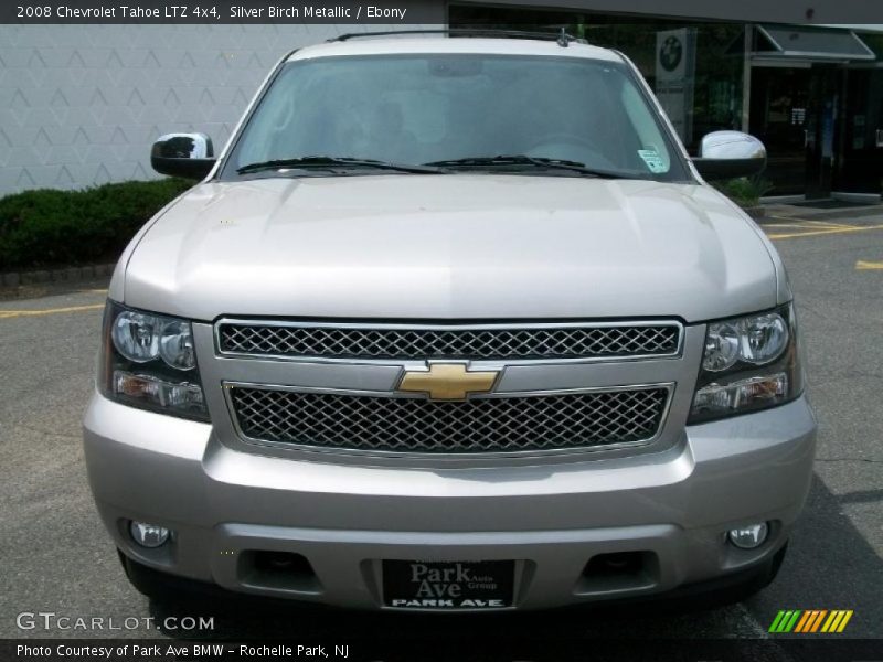 Silver Birch Metallic / Ebony 2008 Chevrolet Tahoe LTZ 4x4
