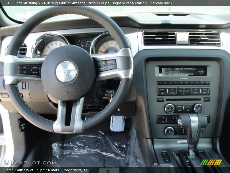 Dashboard of 2012 Mustang V6 Mustang Club of America Edition Coupe