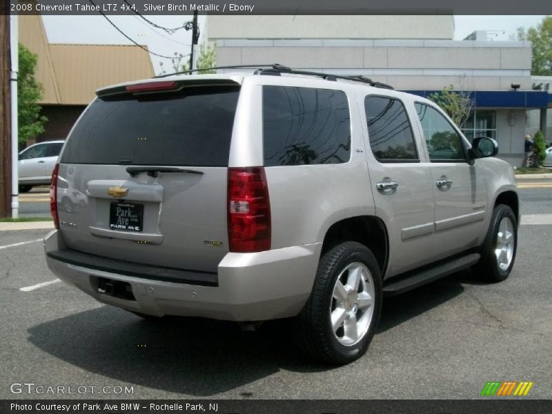 Silver Birch Metallic / Ebony 2008 Chevrolet Tahoe LTZ 4x4