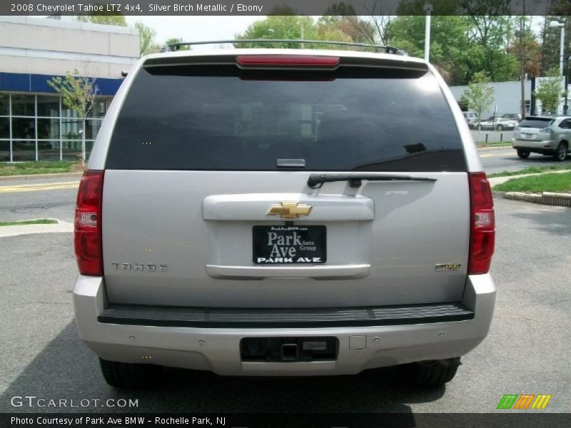 Silver Birch Metallic / Ebony 2008 Chevrolet Tahoe LTZ 4x4