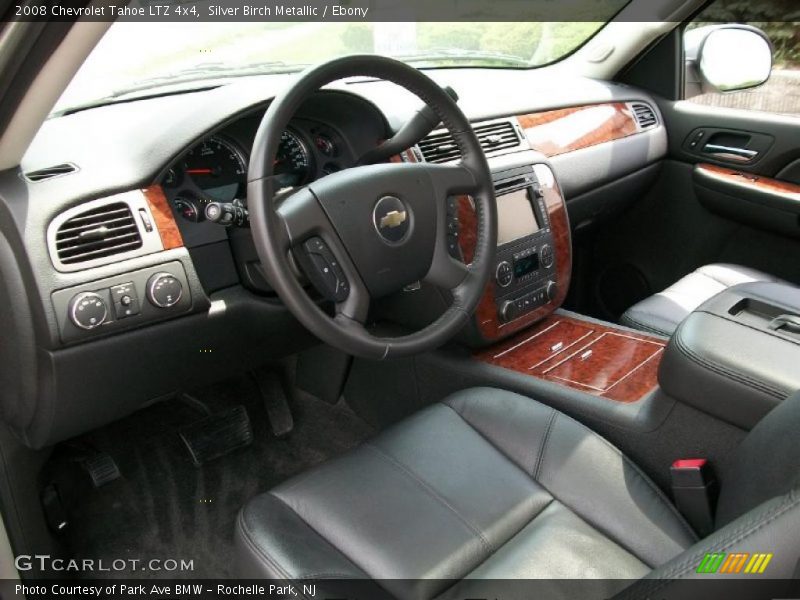 Silver Birch Metallic / Ebony 2008 Chevrolet Tahoe LTZ 4x4