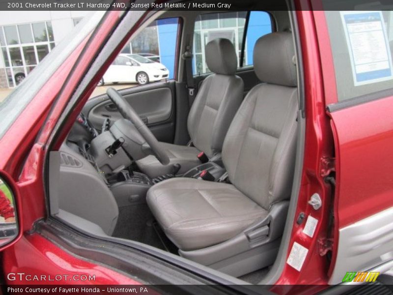  2001 Tracker LT Hardtop 4WD Medium Gray Interior