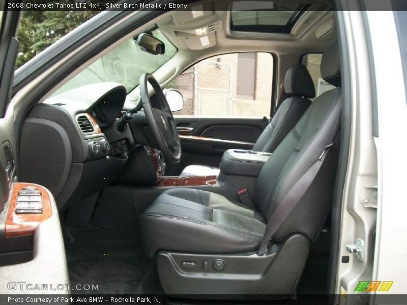 Silver Birch Metallic / Ebony 2008 Chevrolet Tahoe LTZ 4x4