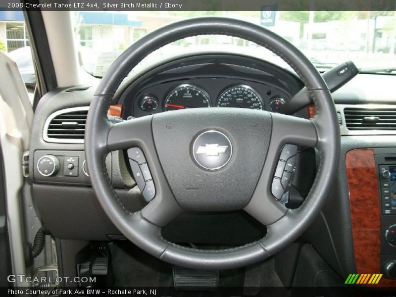 Silver Birch Metallic / Ebony 2008 Chevrolet Tahoe LTZ 4x4