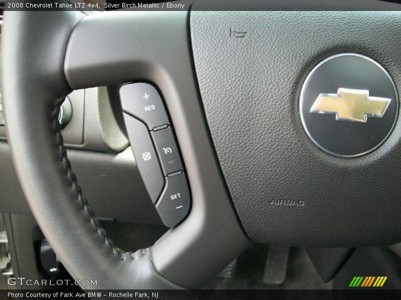 Silver Birch Metallic / Ebony 2008 Chevrolet Tahoe LTZ 4x4