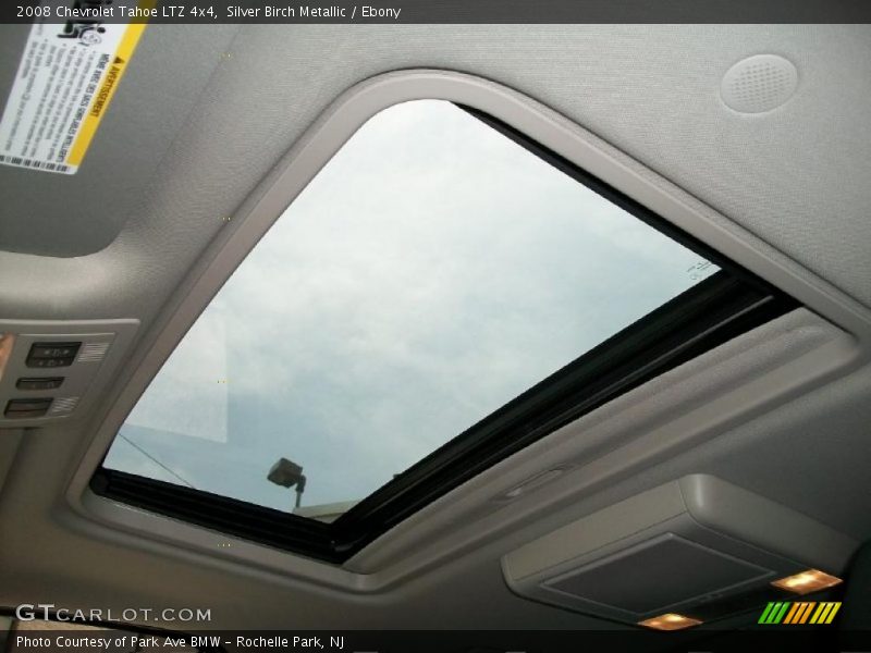 Silver Birch Metallic / Ebony 2008 Chevrolet Tahoe LTZ 4x4