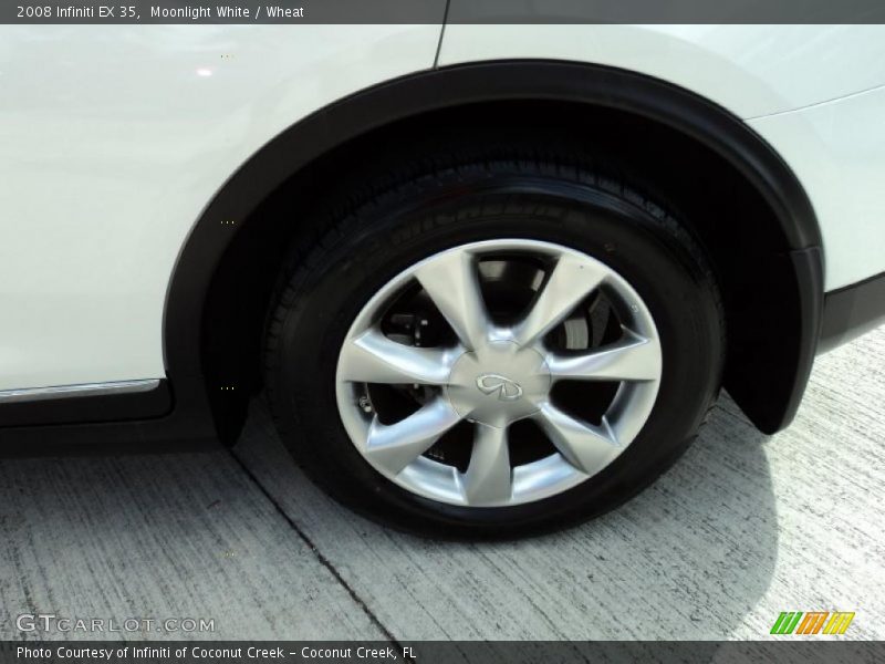 Moonlight White / Wheat 2008 Infiniti EX 35