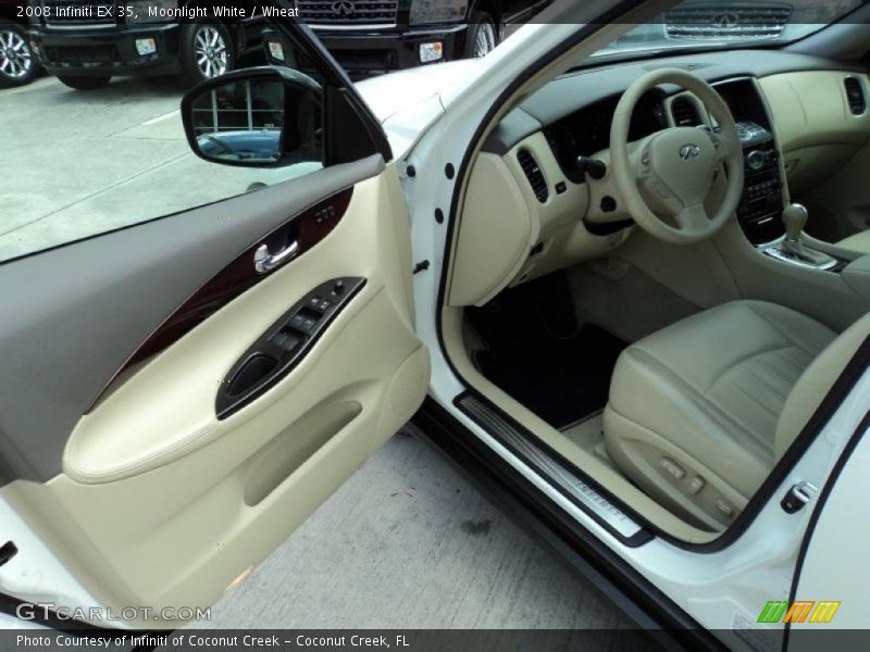 Moonlight White / Wheat 2008 Infiniti EX 35