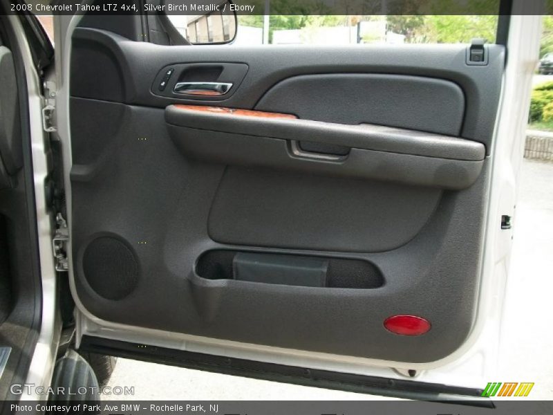 Silver Birch Metallic / Ebony 2008 Chevrolet Tahoe LTZ 4x4