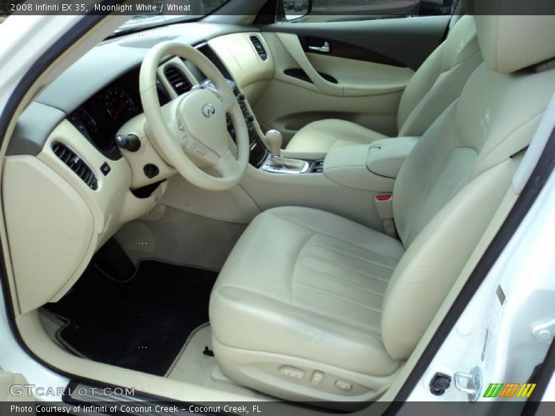 Moonlight White / Wheat 2008 Infiniti EX 35