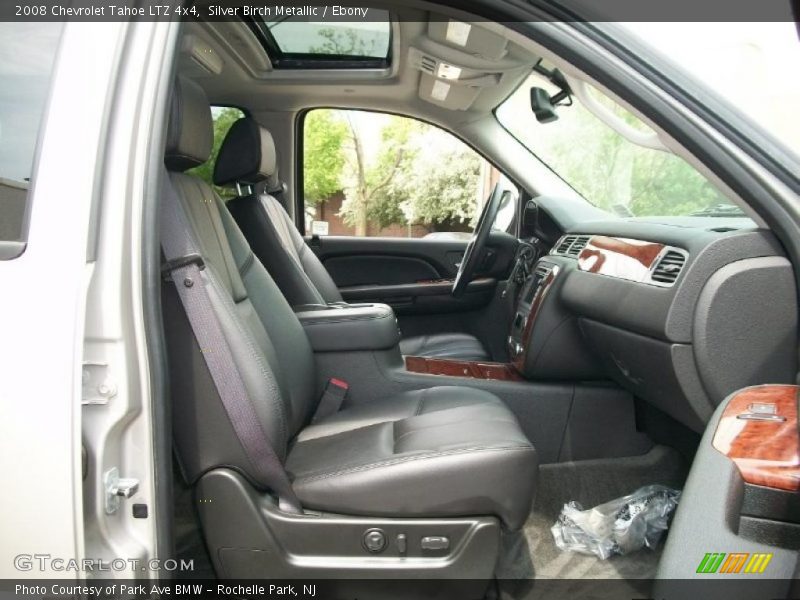 Silver Birch Metallic / Ebony 2008 Chevrolet Tahoe LTZ 4x4