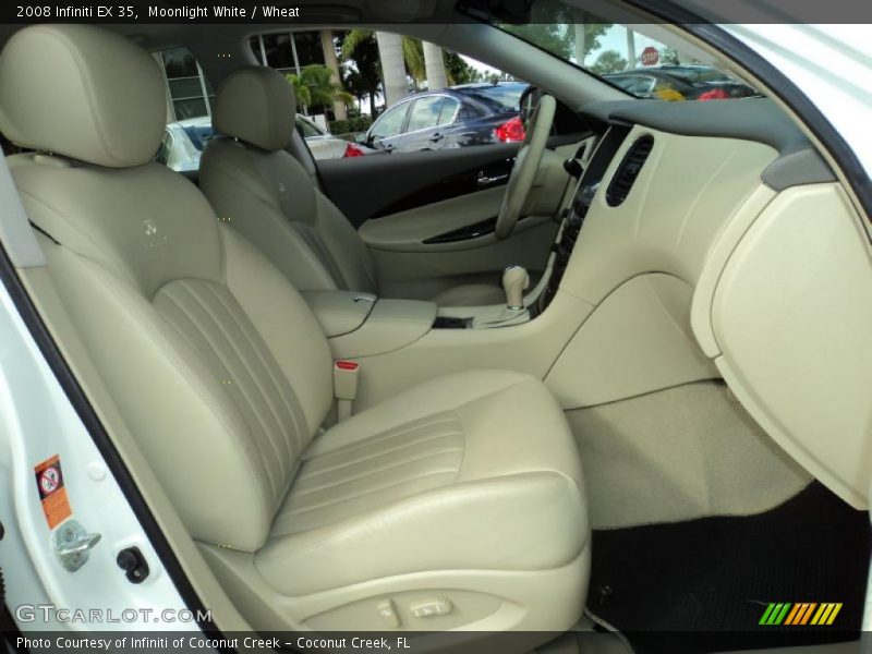 Moonlight White / Wheat 2008 Infiniti EX 35