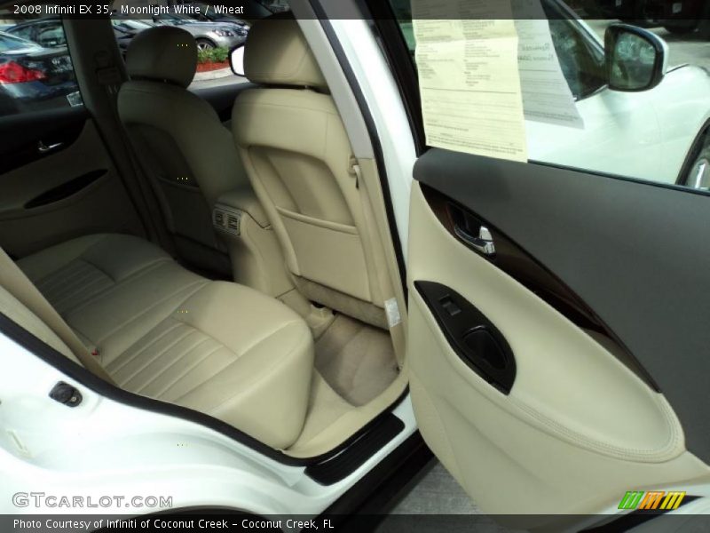 Moonlight White / Wheat 2008 Infiniti EX 35