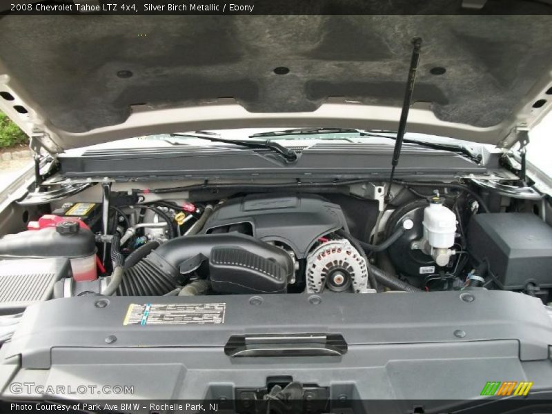 Silver Birch Metallic / Ebony 2008 Chevrolet Tahoe LTZ 4x4
