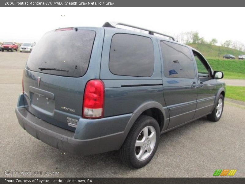 Stealth Gray Metallic / Gray 2006 Pontiac Montana SV6 AWD