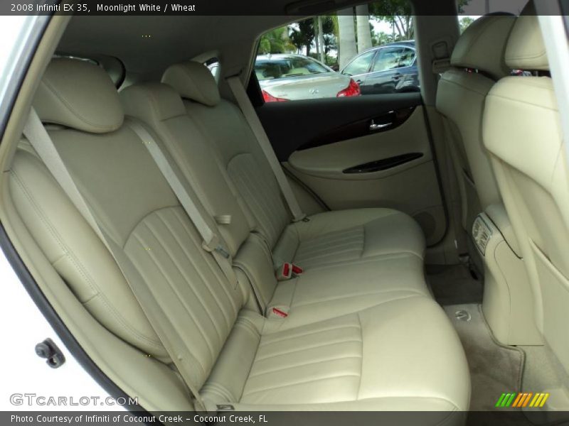 Moonlight White / Wheat 2008 Infiniti EX 35