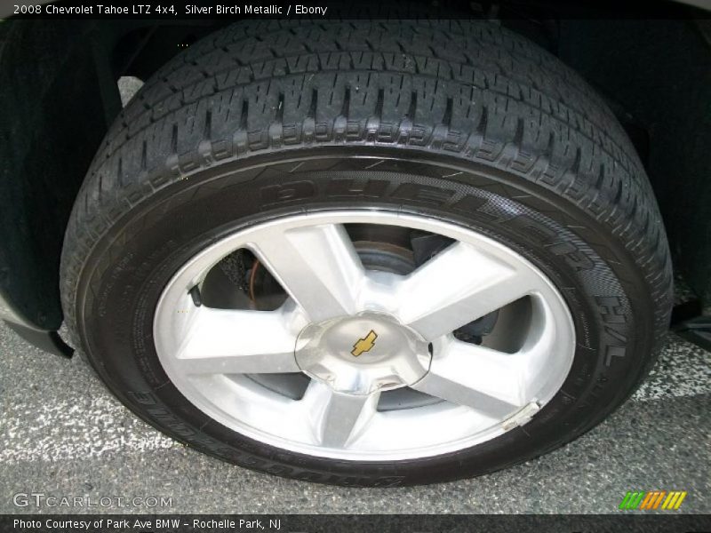 Silver Birch Metallic / Ebony 2008 Chevrolet Tahoe LTZ 4x4